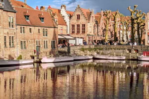 Paris: passeio de 1 dia por Bruxelas e Bruges de comboio.