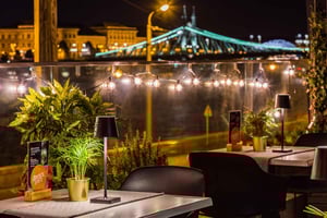 Budapest: 4-Course Gourmet Wine Dinner with Danube Panorama