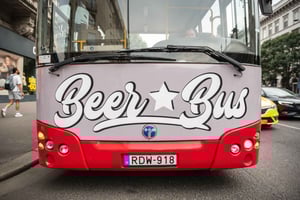 Budapest: Sightseeingtur med BeerBus och obegränsat med öl