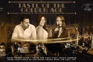 Budapeste: Jantar e música húngara ao vivo