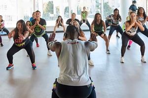 Budapest: Zumba-dansklass i grupp