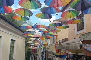 ブダペストからセントレンデまでの現地ガイド付きe-バイクツアー