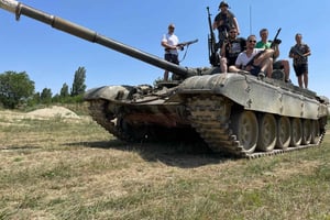 T-72 stridsvognskjøring Heavy Metal Experience