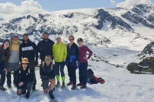 7 Lagos Rila sob a neve - Caminhada de inverno