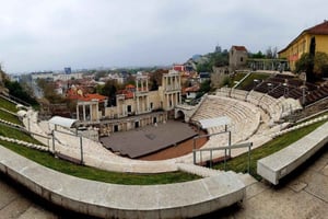 Depuis Sofia : Plovdiv avec audioguide + prise en charge gratuite.