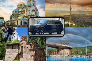 Puolen päivän kiertomatka - Sofia ja vuoret sekä kylpylä Thermal Spa