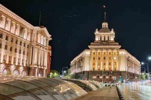 Sofia: wycieczka z przewodnikiem na żywo z słuchawkami