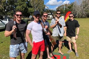 Byron Bay: Laserduvskytteupplevelse