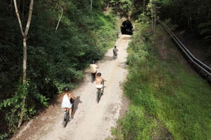 Northern Rivers Rail Trail E-Bike Hire w Shuttle from Byron