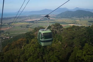 Cairns: passeio de comboio panorâmico de Kuranda e Skyrail Rainforest