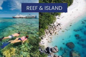 Cairns: Great Barrier Reef and Fitzroy Island Boat Tour