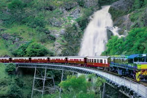 Vanuit Port Douglas: Kuranda via de Scenic Rail of Skyrail optie
