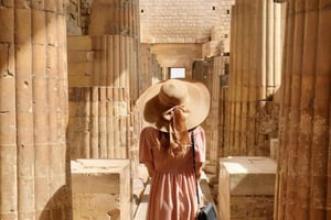 Kairo: 2-dagers omvisning i pyramidene, museet, Memphis og koptiske Kairo