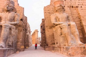 El Cairo: Excursión de 8 días con crucero, vuelos y viaje en globo