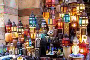 Halvdagstur i Cairos centrum med egyptisk middag