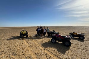 Fayoum: Qarun Sahara Safari z quadem (ATV) z Kairu