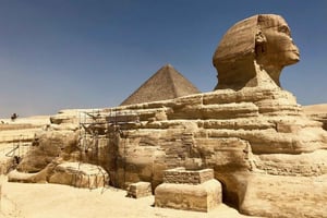 Desde Hurghada: Excursión de un día a El Cairo en avión