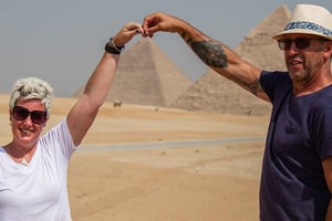 Excursão turística de meio dia ao Cairo, às Pirâmides de Gizé e à Esfinge