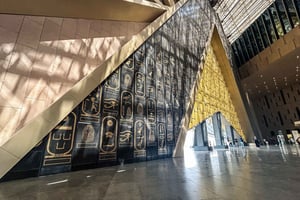 Hurghada: Visita de um dia ao Grande Museu Egípcio, às Pirâmides e à Esfinge