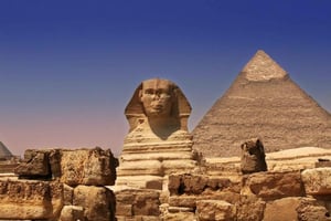 Marsa Alam: Excursión de un día en avión a El Cairo y las Pirámides de Guiza