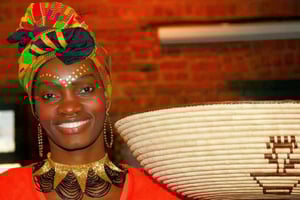 Kapstaden: Afrikansk middag, trumupplevelse med transfer