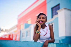 Kapstaden: Afrikansk tygsmyckesworkshop med dryck