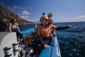 ケープタウン：マリン・ビッグ5オーシャン・サファリ＆調査遠征