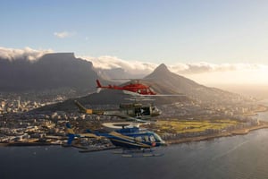 Cape Town to Camps Bay & Hout Bay Helicopter Flight - 18Min