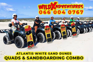 Ciudad del Cabo: Atlantis Dunes Quad & Classic Sandboarding