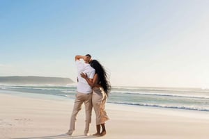 Naturskøn strandfotografering i Cape Town