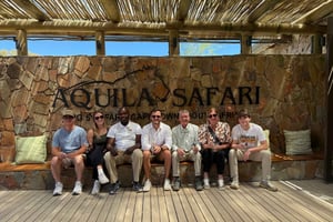solnedgångssafari big 5 aquila med mellanmål och vinprovning