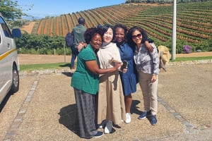 Taffelberget och vinprovning i Stellenbosch