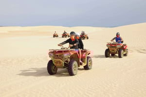 Boa Vista: Quad todoterreno a Santa Mónica y Cuevas