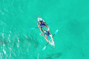 Tour in kayak trasparente a Santa Maria con guida