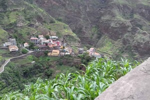 Santo Antao :Guidad tur i Ponta do Sol och Fontainhas