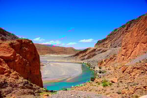 Atlasfjellene: Ijoukak og 4 daler med kamelridning