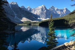 Banff/Canmore Moraine Lake & Lake Louise-vandring/kano/sightseeing