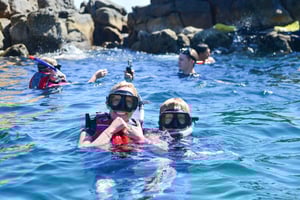 Cabo San Lucas: Wycieczka z przewodnikiem na snorkeling z transportem