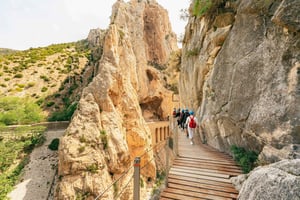 Caminito del Rey: Billetter, guidet tur, skyttelbuss og vann