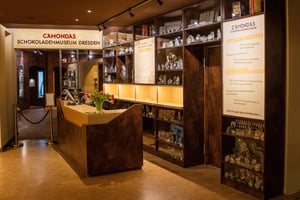 CAMONDAS Chokolademuseum Dresden: Rundvisning + chokoladesmagning