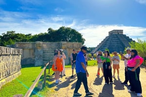 Cancun: Acesso antecipado a Chichen Itza e catamarã para Isla Mujeres