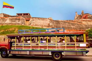 Cartagena: CITYTOUR BILINGUE + CASTELLO DI SAN FELIPE E CITTA' VECCHIA