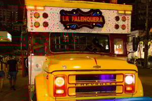 CARTAGENA: Join us for a super party on a typical chiva with an entertainer for 2 hours and a disco!