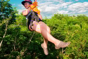 Cozumel: tur-retur-transport til stranden