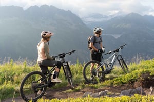 Electric mountain bike rental in Chamonix Mont-Blanc