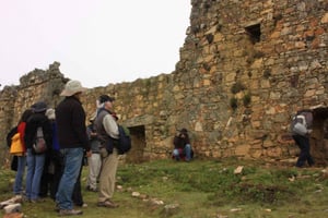 Cajamarcasta: Markahuamachuco 'pohjoisen Machu Picchu'.