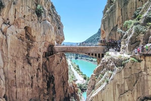 Van Marbella of Estepona: Caminito del Rey begeleide dagtrip
