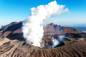 Fukuoka: Tagestour zu Burg Kumamoto, Vulkan und Grasland