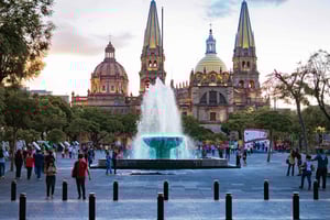 Byvandring i Guadalajara sentrum