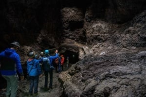 La Palma: Cueva de Las Palomasin tulivuoriputki